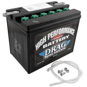 【USA在庫あり】 DRAG AGM ハイパフォーマンス バッテリー 65年-80年 1200 FLH YHD12 66007-84 2113-0008 HD店