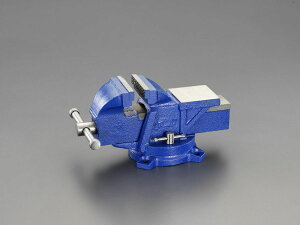 【メーカー在庫あり】 エスコ ESCO 75mm ベンチバイス(回転台付) 000012235387 HD