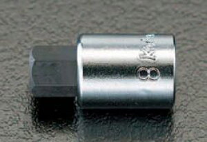 �y���[�J�[�݌ɂ���z �G�X�R ESCO 1/4sqx 7mm INHEX �\�P�b�g 000012015439 HD�X