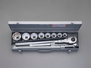 �y���[�J�[�݌ɂ���z �G�X�R ESCO 3/4sq �\�P�b�g�����`�Z�b�g 000012227067 HD�X