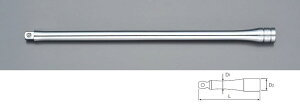 �y���[�J�[�݌ɂ���z �G�X�R ESCO 1/4sqx200mm �G�N�X�e���V�����o�[ 000012227156 HD�X