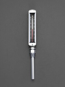 【メーカー在庫あり】 エスコ ESCO -20-50℃/ 50mm 温度計 平型保護枠付(直型) 000012259495 HD店