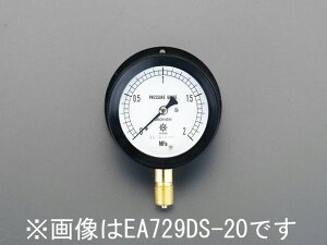 �y���[�J�[�݌ɂ���z �G�X�R ESCO G 3/8/100mm/0-1.6MPa ���͌v(�Εt����) 000012211002 HD�X