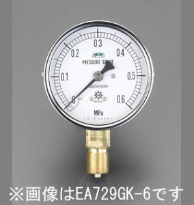�y���[�J�[�݌ɂ���z �G�X�R ESCO 100mm/0-2.0MPa ���͌v(�ϖ������^) 000012080141 HD�X