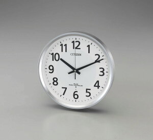 【メーカー在庫あり】 エスコ ESCO φ320mm 電波掛時計 000012240285 HD