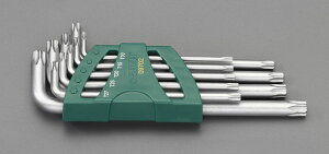 �y���[�J�[�݌ɂ���z �G�X�R ESCO T10-T50 9�{�g(BORE TORX)�L�[�����` 000012227684 HD�X