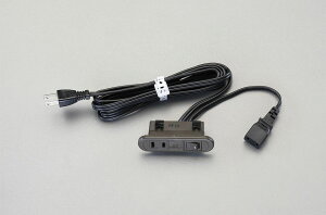 �y���[�J�[�݌ɂ���z �G�X�R ESCO AC125V/15Ax2m �R���Z���g/���ߍ��� �X�C�b�`�t�E�� 000012229222 HD�X