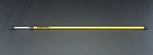 【メーカー在庫あり】 エスコ ESCO 1.8-3.6m/2段 ファイバーグラスハンドル 000012041713 HD店