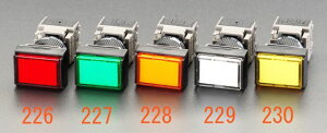 �y���[�J�[�݌ɂ���z �G�X�R ESCO 16mm�p �����{�^���X�C�b�` �p�^/LED�� 000012091312 HD�X