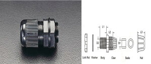 �y���[�J�[�݌ɂ���z �G�X�R ESCO 10 -14 mm �P�[�u���O�����h 1�� 000012242769 HD