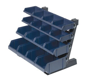 【メーカー在庫あり】 エスコ ESCO 500x360x388mm/4列 4段 パーツラック 000012034362 HD店