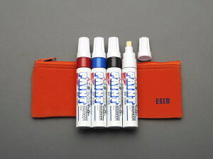 �y���[�J�[�݌ɂ���z �G�X�R ESCO 4�{�g ���� �����y�C���g�}�[�J�[�Z�b�g 000012264038 HD