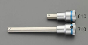�y���[�J�[�݌ɂ���z �G�X�R ESCO 1/2sqx 7x 60mm[Hex]�r�b�g�\�P�b�g(�z�[���h�@�\�t EA617AM-607 HD�X