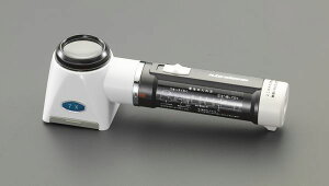 【メーカー在庫あり】 エスコ ESCO x7.0/ 30mm ハンドルーペ(LEDライト付) EA756FD-3 HD店