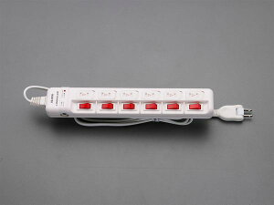 y[J[݌ɂz GXR ESCO AC125V/15Ax 2m ^bv(6EʃXCb`ET[W) EA815GL-332A HDX