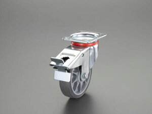 �y���[�J�[�݌ɂ���z �G�X�R ESCO 160mm �L���X�^�[(���݁E�J�o�[�E��փu���[�L�t) EA986PD-2 HD�X