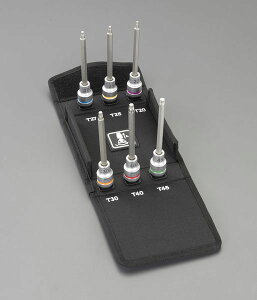 y[J[݌ɂz GXR ESCO 1/2C`sq T20-T45 Torx rbg\Pbg(z[h@\t EA617AM-500 HDX