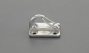 �y���[�J�[�݌ɂ���z �G�X�R ESCO 45x31.8mm �E�H�[���N���b�v(�X�e�����X��) EA638DX-12 HD�X