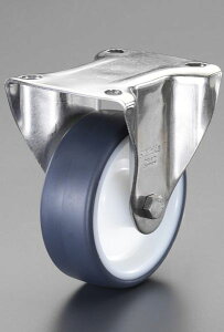 �y���[�J�[�݌ɂ���z �G�X�R ESCO 150mm �L���X�^�[(�Œ����E�X�e�����X��) EA986LC-150A HD�X