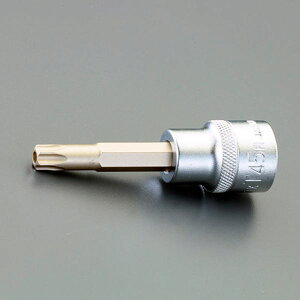 �y���[�J�[�݌ɂ���z �G�X�R ESCO 1/2DR/T50 [Torx]�r�b�g�\�P�b�g(�C�W���~�t) EA618KW-250 HD�X