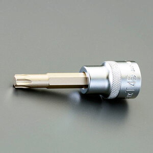 �y���[�J�[�݌ɂ���z �G�X�R ESCO 1/2DR/T50 [Torx]�r�b�g�\�P�b�g EA618KW-50 HD�X