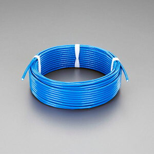 �y���[�J�[�݌ɂ���z �G�X�R ESCO ��6mmx30m �O���X�t�@�C�o�[���[�v(PVC�R�[�e�B���O) EA628CB-22 HD�X