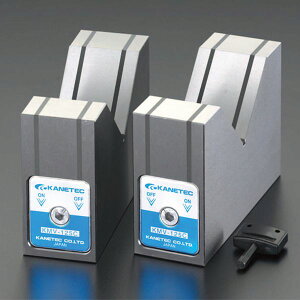 �y���[�J�[�݌ɂ���z �G�X�R ESCO 150x50x100mm/230N V�`�}�O�l�b�g�u���b�N(2��) EA719DG-2 HD�X