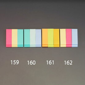 【メーカー在庫あり】 エスコ ESCO 75x 25mm 粘着メモ(30枚x6個/3色) 000012336500 HD店