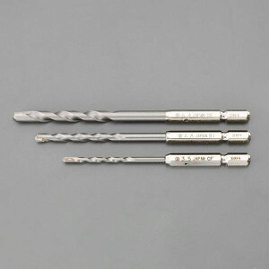 �y���[�J�[�݌ɂ���z �G�X�R ESCO 4.3mm�^3�{�g �R���N���[�g�p�h�����i�Z�p���j EA811AX-33 HD�X