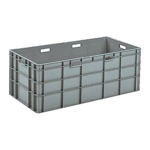 �y���[�J�[�݌ɂ���z �G�X�R ESCO 1005x503x380mm/165 L �y�ʃR���e�i (���C�g�O���[) EA506AF-319 HD�X