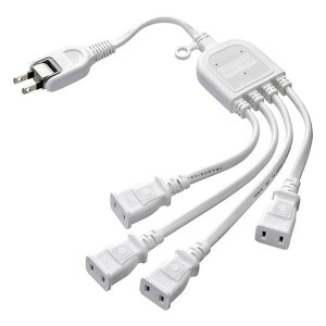 �y���[�J�[�݌ɂ���z �G�X�R ESCO 125V/15Ax0.5m ���z�R�[�h (4��/��) EA815GA-88AA HD�X