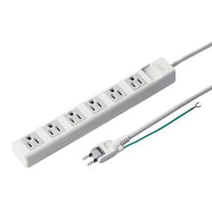 �y���[�J�[�݌ɂ���z �G�X�R ESCO AC125V/15Ax5m �^�b�v (6��/3P/�}�O�l�b�g�t) EA815GM-284 HD�X