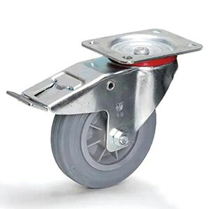 �y���[�J�[�݌ɂ���z �G�X�R ESCO 160mm �L���X�^�[ (���݋���/�S���^�C��/�u���[�L�t) EA986CH-160 HD�X