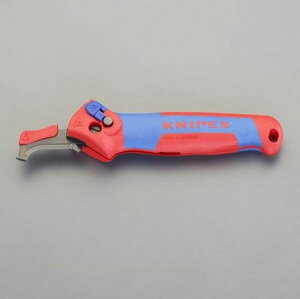 �y���[�J�[�݌ɂ���z �G�X�R ESCO 146mm �d�H�X�g���b�s���O�i�C�t(���`�F�b�g��) EA589DM-26 HD�X