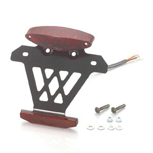 L^R LED e[v&tN^[ X[p[X ԐFY ėp (12V) 50-125cc܂ł̃io[v[g 801-0511210 HDX