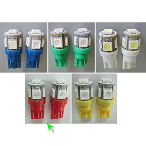 �I�_�b�N�X Odax LED �o���u �|�W�V�����p T10�E�F�b�W 2���� ���b�h���� T10 �^�C�v OXB-410209-R HD�X