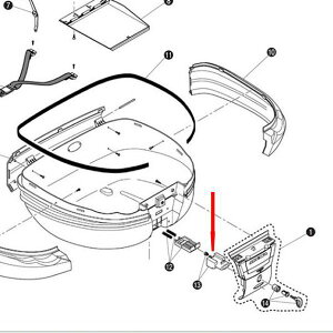 y[J[݌ɂz Wr GIVI mL[P[Xp {^+XvO (TECH) Z206NR E55p 74476 HDX