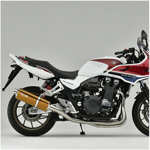 ヤマモトレーシング フルエキゾースト 2018'〜 CB1300SB/SF SPEC-A チタン 4-1 DOWN TYPE-S ゴールド JMCA認証 11319-11TSG HD店