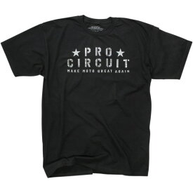 【USA在庫あり】 プロサーキット Pro Circuit Tシャツ Flag 黒 2XL 3030-17303 HD店