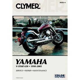 【USA在庫あり】 クライマー Clymer マニュアル 整備書 98年-05年 XVS650 ドラッグスター 4201-0090 HD店