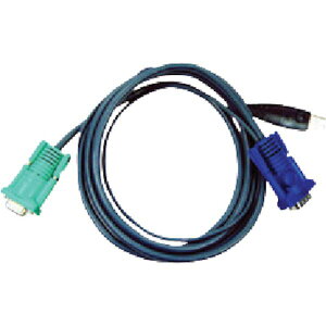 �y���[�J�[�݌ɂ���z 2L5203U ATEN�W���p��(��) ATEN USB KVM�P�[�u�� SPHD KVM�p 3m 2L-5203U HD�X