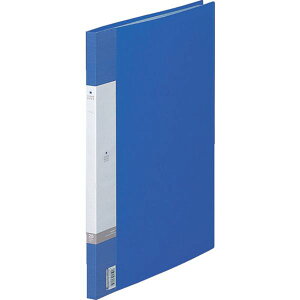 【メーカー在庫あり】 G32118 (株)LIHIT リヒト クリアファイル B4/S型 クリヤーブック(タテ型・固定式) ポケット20枚 青 G3211-8 HD店