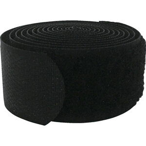 【メーカー在庫あり】 G46 (株)ユタカメイク ユタカメイク マジックテープ マジックストラップL 25mm×110cm ブラック G-46 HD店