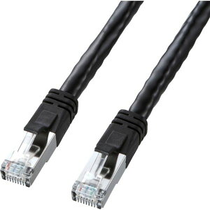�y���[�J�[�݌ɂ���z KBT6POE20BK �T�����T�v���C(��) SANWA CAT6 LAN�P�[�u�� PoE�Ή��^�C�v �u���b�N 20m KB-T6POE-20BK HD�X