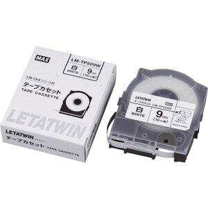 �y���[�J�[�݌ɂ���z LMTP509W �}�b�N�X(��) MAX �`���[�u�}�[�J�[ ���^�c�C�� ��p�e�[�v�J�Z�b�g LM-TP509W HD�X