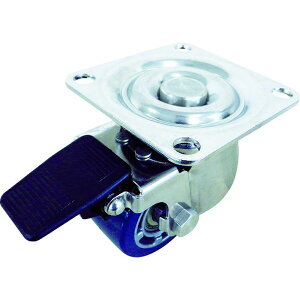 【メーカー在庫あり】 TYHSUB75 トラスコ中山(株) TRUSCO キャスター 低床式重荷重用自在SP付ウレタン車75mm TYHSUB-75 HD店