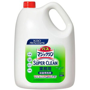 【メーカー在庫あり】 花王(株) Kao 浴室用洗剤 業務用バスマジックリン 除菌消臭プラス 4.5L 511706 HD店