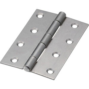 【メーカー在庫あり】 888102N トラスコ中山(株) TRUSCO スチール製厚口蝶番 生地仕上げ 全長102mm (10個入) 888-102N HD店