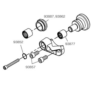 �y���[�J�[�݌ɂ���z Ridge RIDGID ���[���O���[�o�[�p�p�[�c 100-150A �O���[�u���[���Z�b�g 93887 HD�X