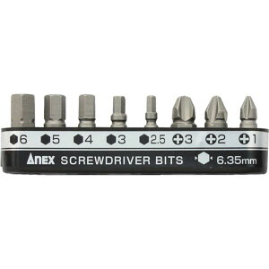 �y���[�J�[�݌ɂ���z AK51PB8H �A�l�b�N�X�c�[��(��) �A�l�b�N�X �a�t���Z�r�b�g 8PCS �v���X���Z�p�����` AK-51P-B8H HD�X